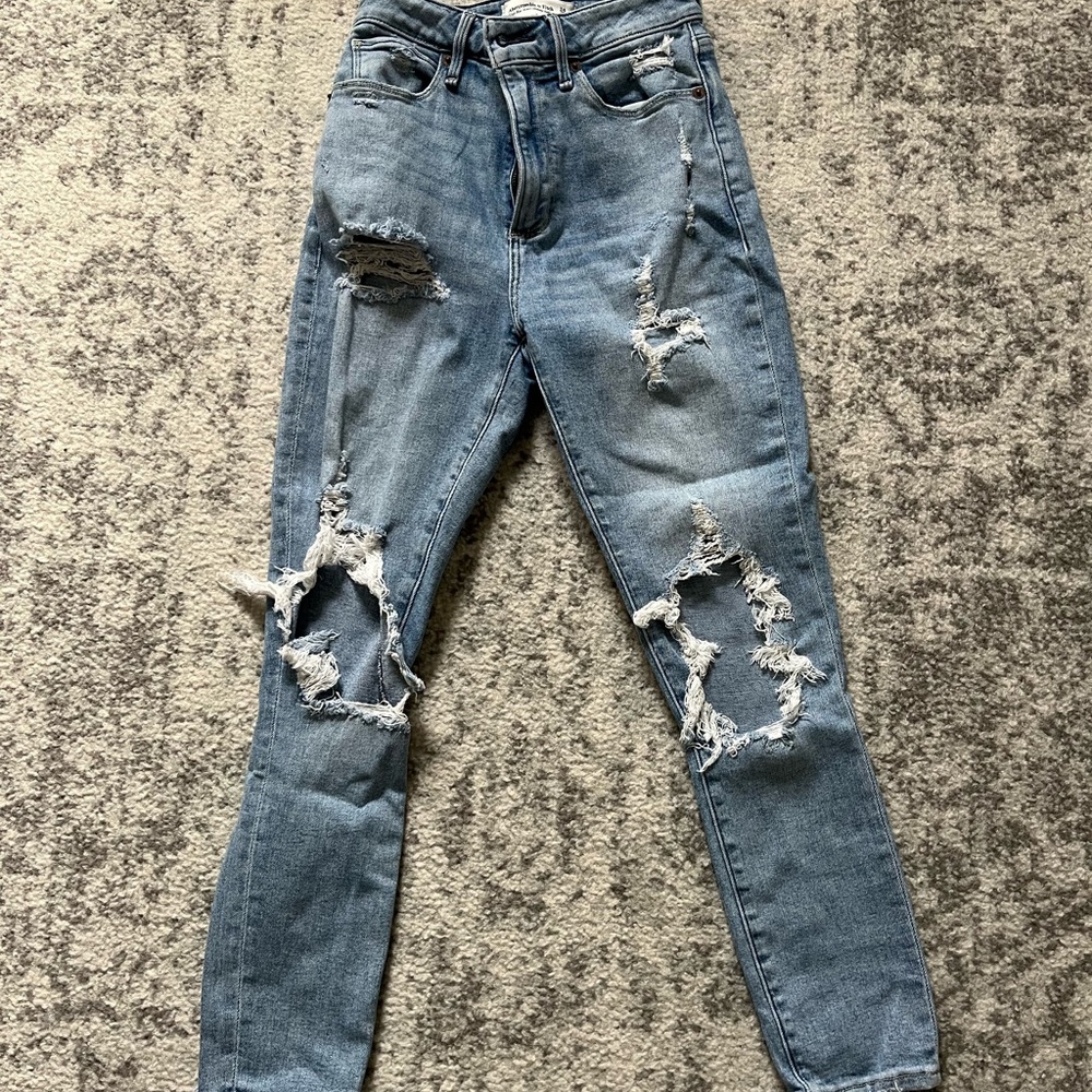 Abercrombie Distressed Women's Jeans